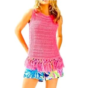 Lilly Pulitzer Luca Fringe Top